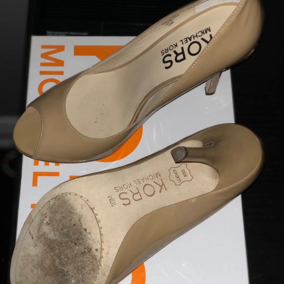 KORS Michael Kors Peep-Toe Heels - Picture 3 of 3